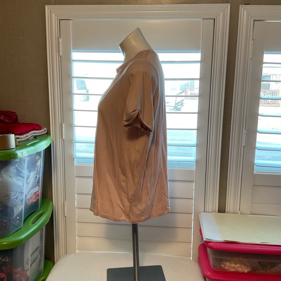 Cotton On Peach Short Sleeve Top - Picture 5 of 8